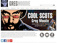 Tablet Screenshot of gregmoodie.com